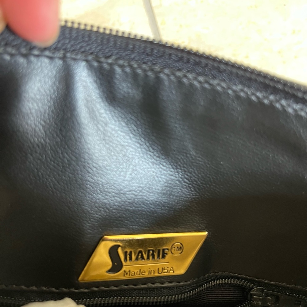 Sharif Patchwork Leather Crossbody Bag - image 3